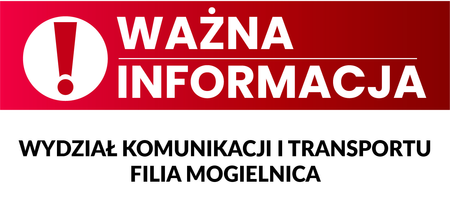 Ikona do artykułu: Nowy Wydział Komunikacji i Transportu Filia w Mogielnicy