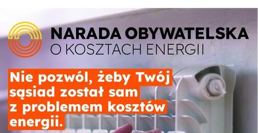 Ikona do artykułu: Narada obywatelska o kosztach energii