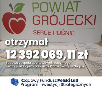 Ikona do artykułu: 12,4 mln zł dofinansowania dla Powiatu Grójeckiego