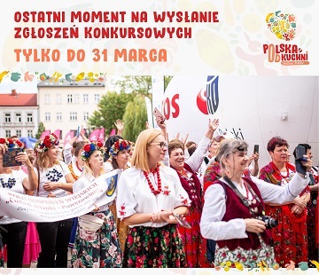 Ikona do artykułu: Festiwal Polska od Kuchni - trwają zapisy do konkursów dla Kół Gospodyń Wiejskich