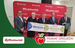 Więcej o: Powiat Grójecki z dotacjami od Mazowsza