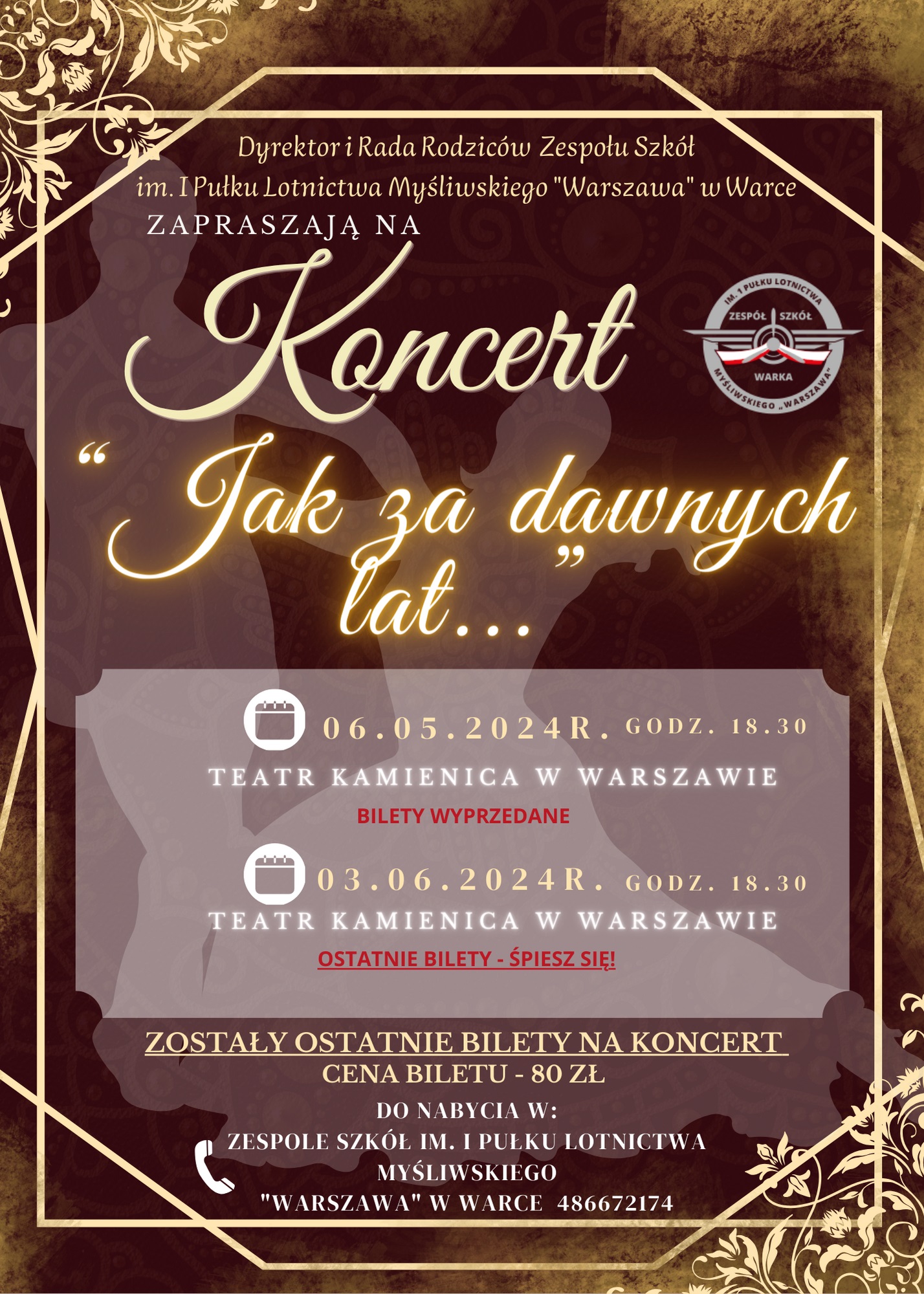 Ikona do artykułu: Koncerty "Jak za dawnych lat..." w Teatrze Kamienica w Warszawie
